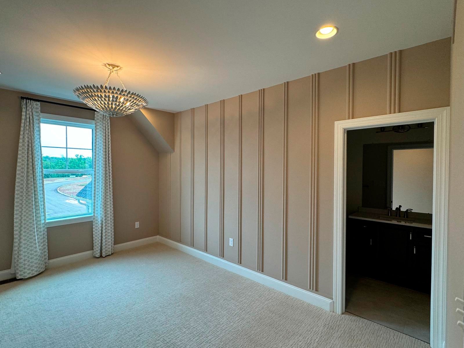 Board and Batten Bedroom Wall